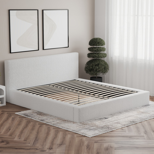 Hamish Boucle Bed