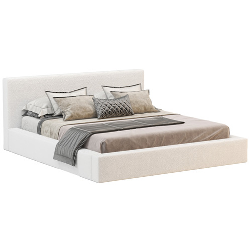 Hamish Boucle Bed