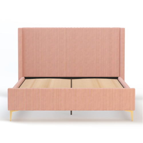 Pink-Soulin-Corduroy-Bed-Frame