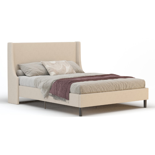 Beige-Giarid-Upholstered-Bed-Frame