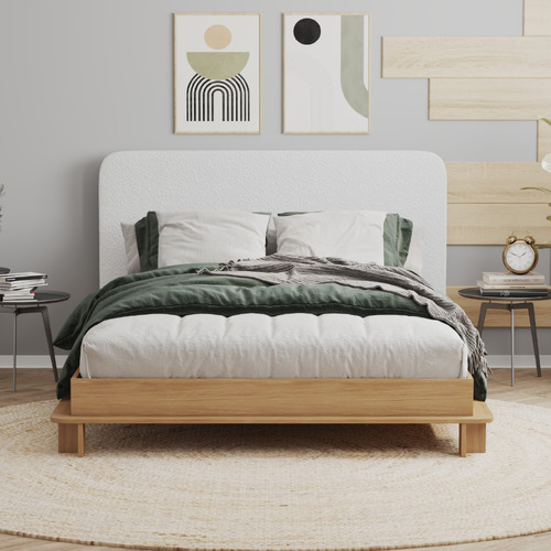 White-Whinna-Boucle-Bed-Frame