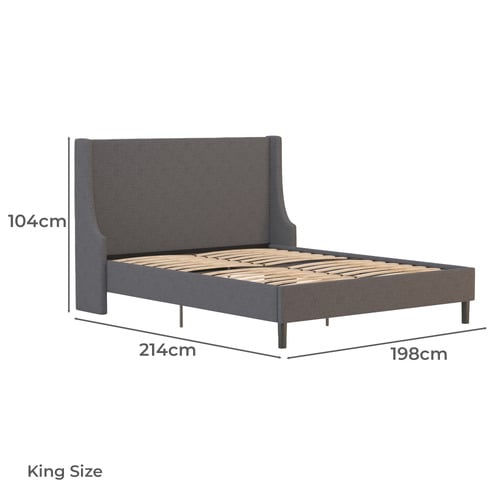 Grey Giarid Bed