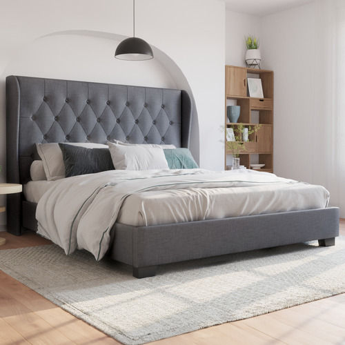 Grey-Harlow-Winged-Bed-Frame