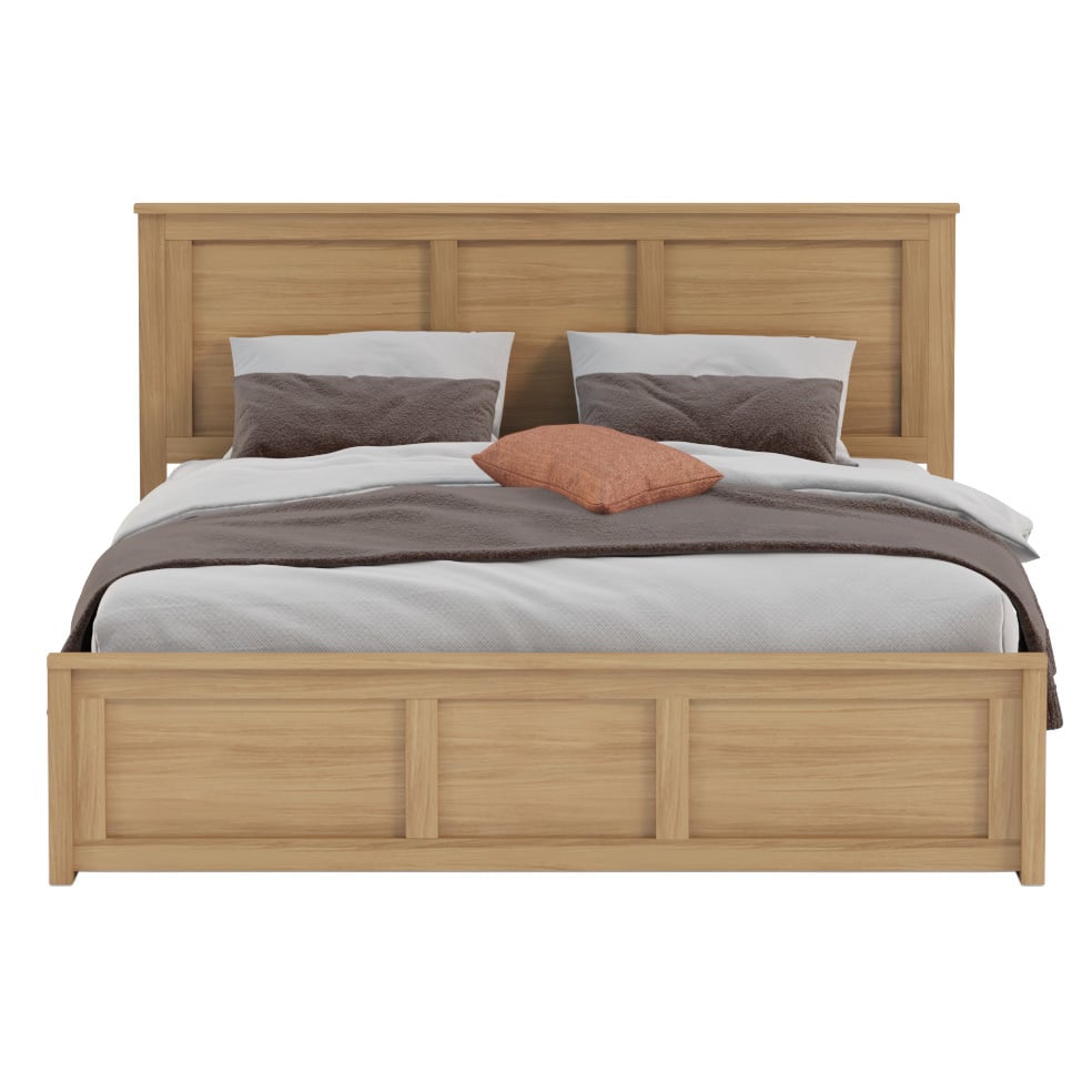 Kiara Pine Wood Gas Lift Storage Bed Frame