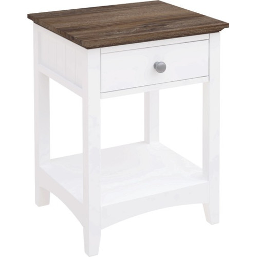 Jordan 1 Drawer Bedside Table Temple & Webster