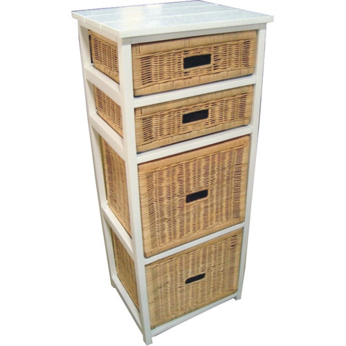 Dodicci Coogee 4 Drawer Tall Storage Unit Reviews Temple Webster