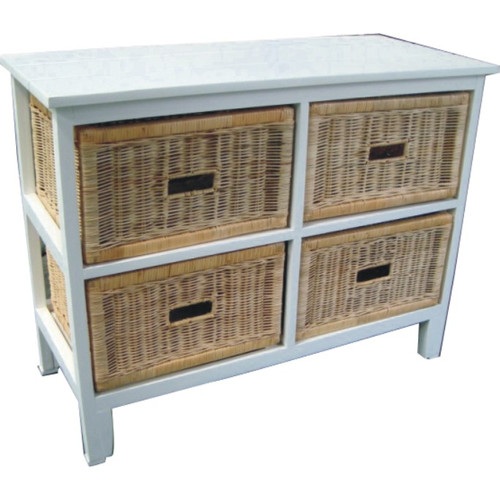 Dodicci Brighton 4 Drawer Wide Cabinet Reviews Temple Webster
