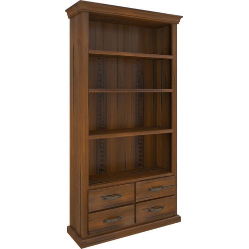 Bahamas Pine Wood Bookcase Temple Webster