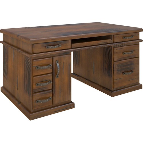 Dodicci Bahamas Pine Wood Office Desk Reviews Temple Webster