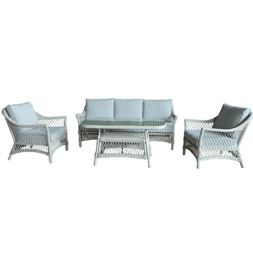 Legacy Furniture 5 Seater Madrid Outdoor Lounge Set | Temple & Webster