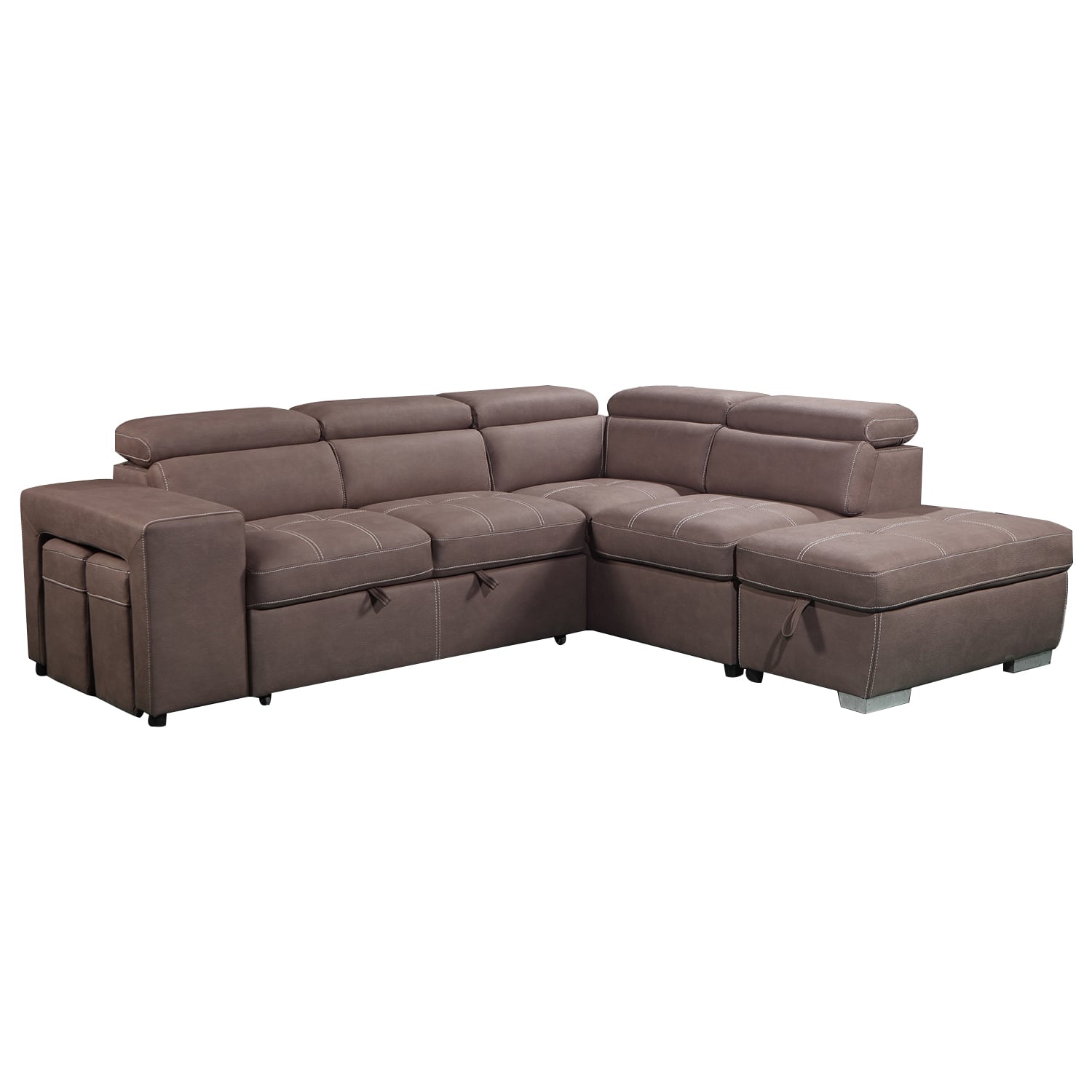 Larissa 2 Seater Sofa Bed & Ottoman Set