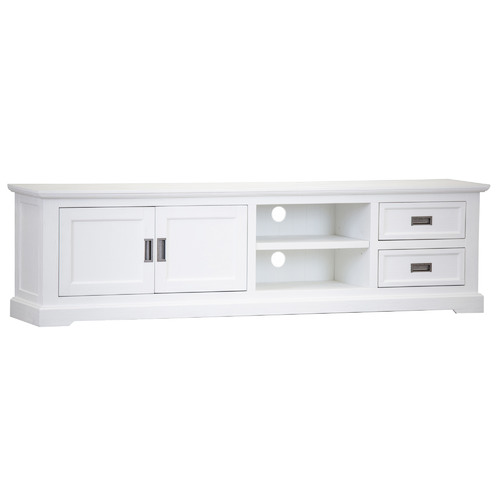 Crowther 220cm Acacia Wood Entertainment Unit