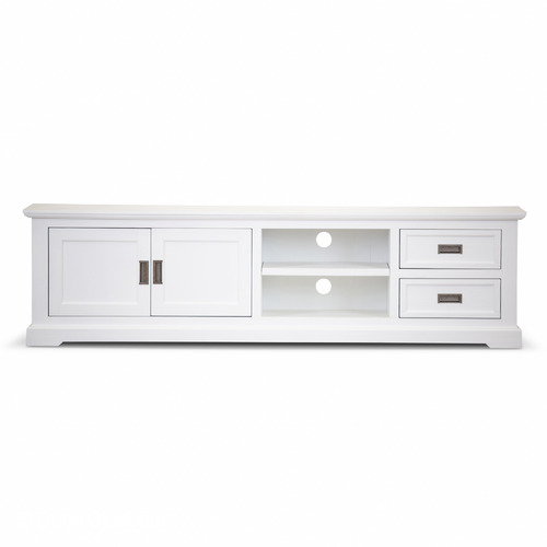Crowther 220cm Acacia Wood Entertainment Unit