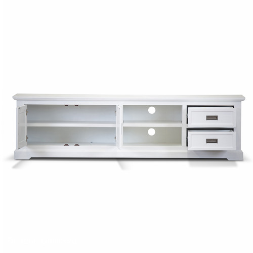 Crowther 220cm Acacia Wood Entertainment Unit