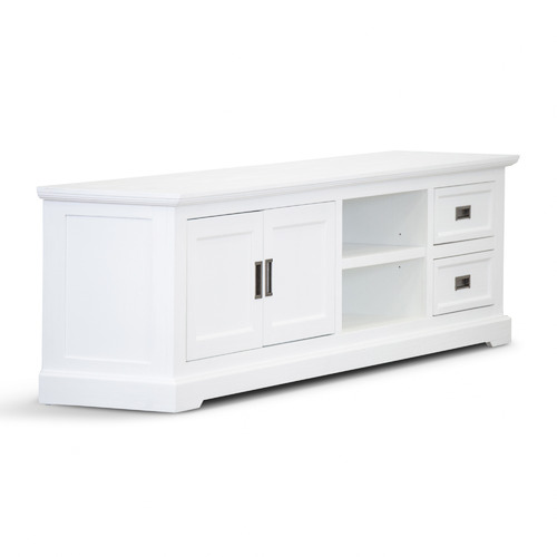 Crowther 220cm Acacia Wood Entertainment Unit