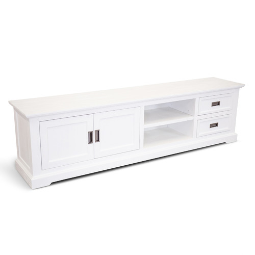 Crowther 220cm Acacia Wood Entertainment Unit