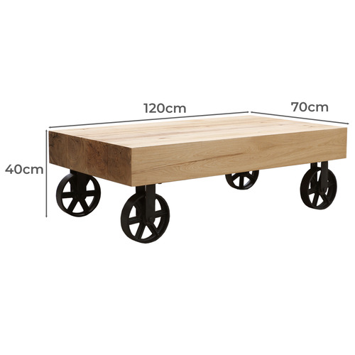 Kouki Trolley Coffee Table Temple & ster