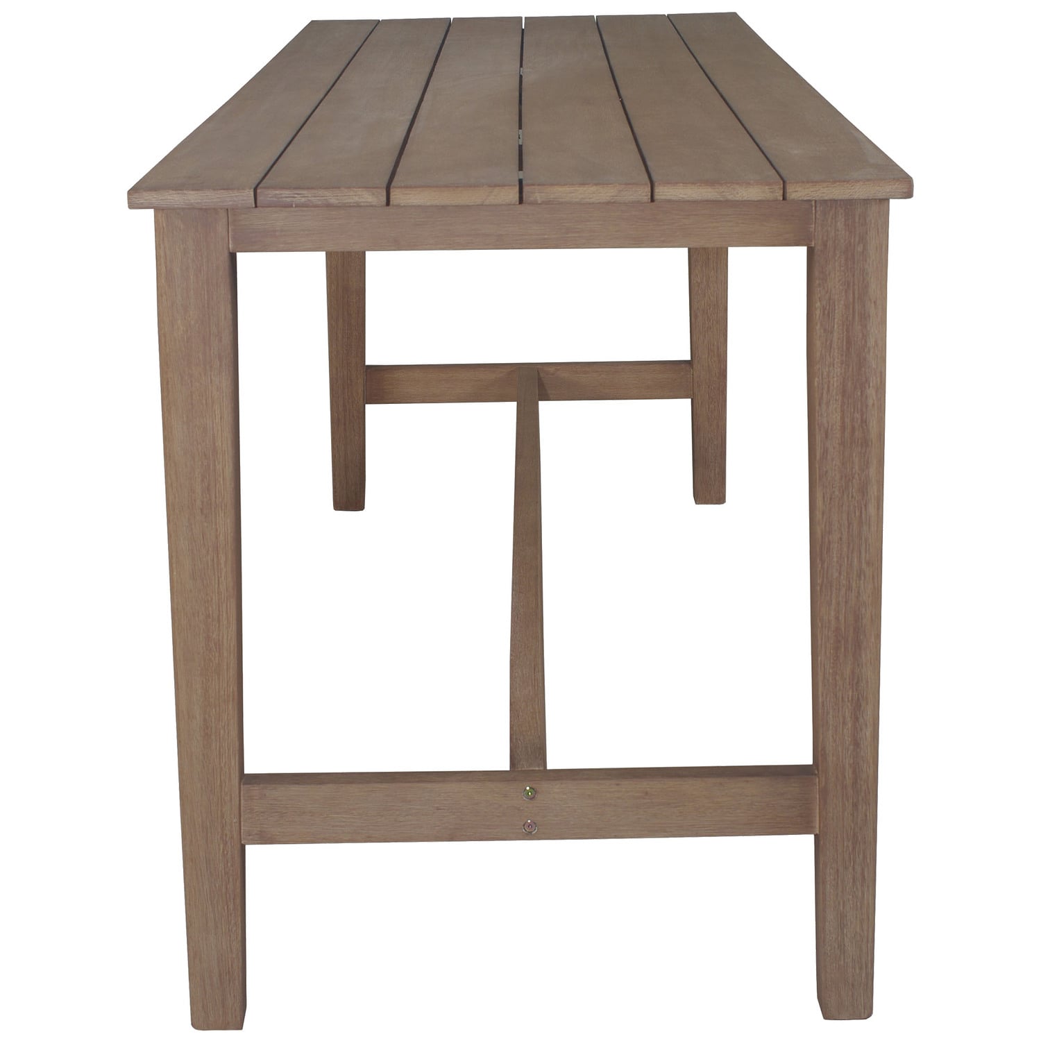 Colette Eucalyptus Wood Outdoor Bar Table