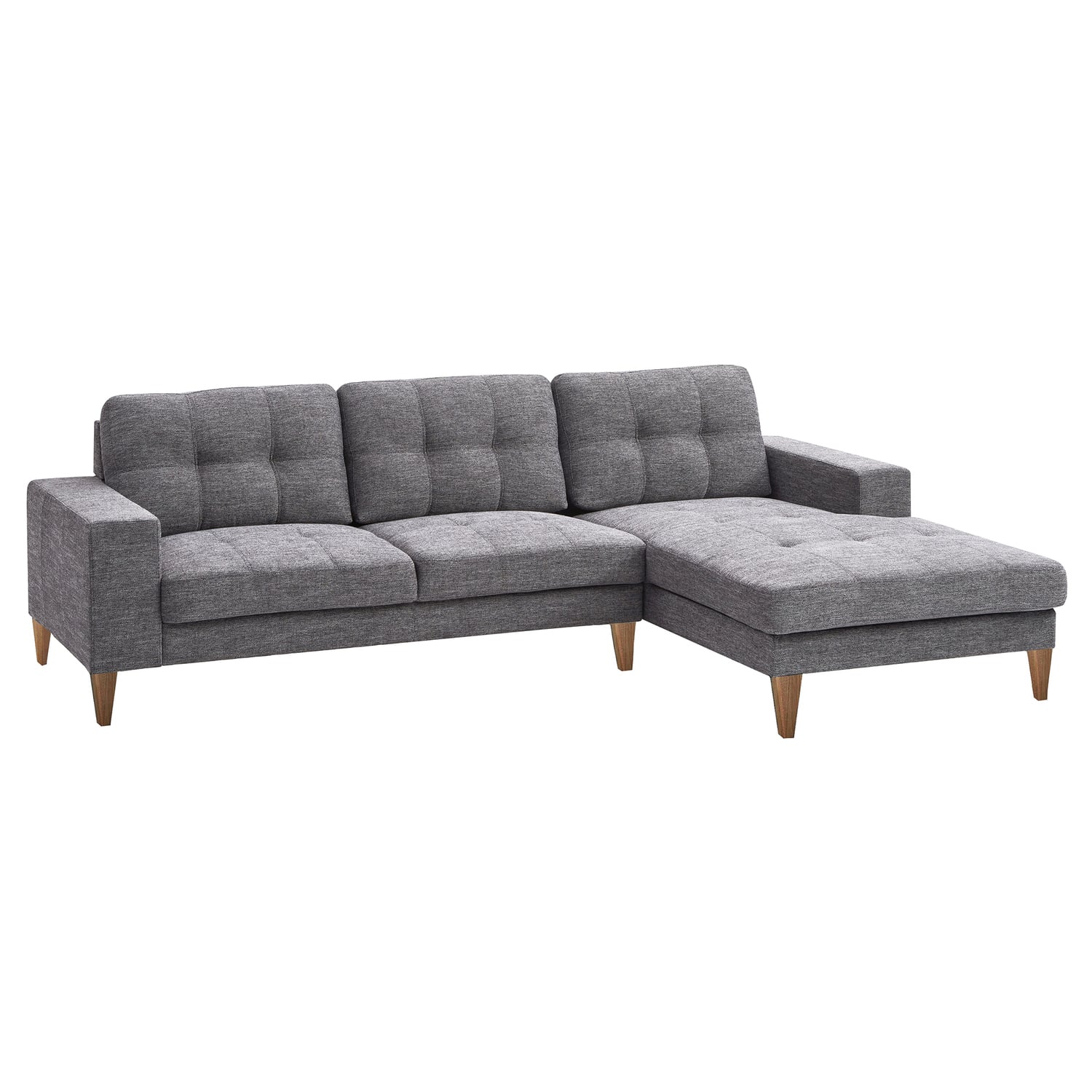 Geneva 3 Seater Upholstered Sofa with Chaise