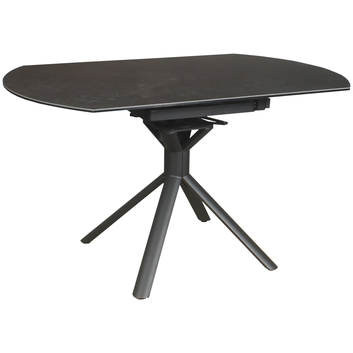 Colin Ceramic & Glass Extendable Dining Table