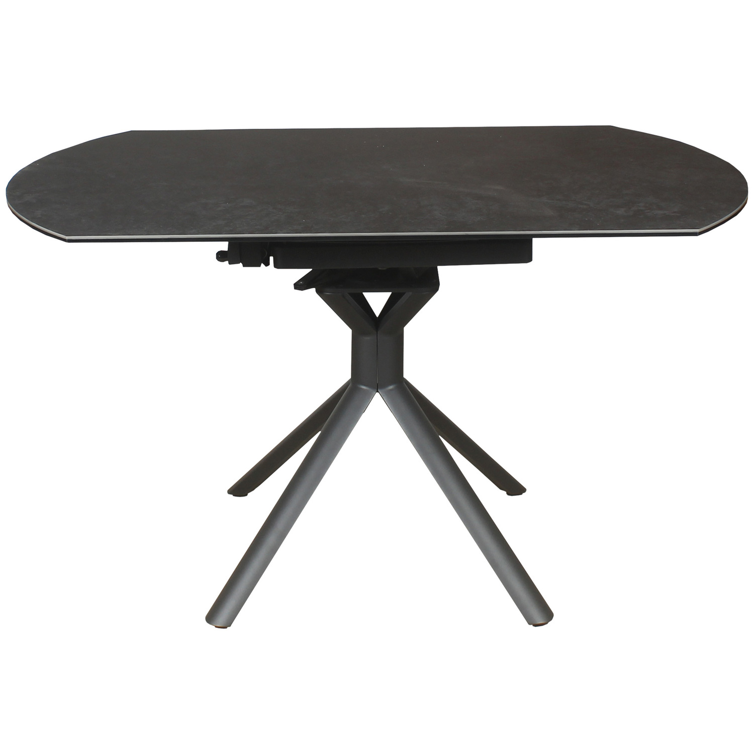 Colin Ceramic & Glass Extendable Dining Table
