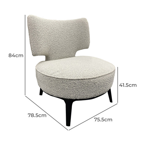 Sybil Boucle Accent Chair