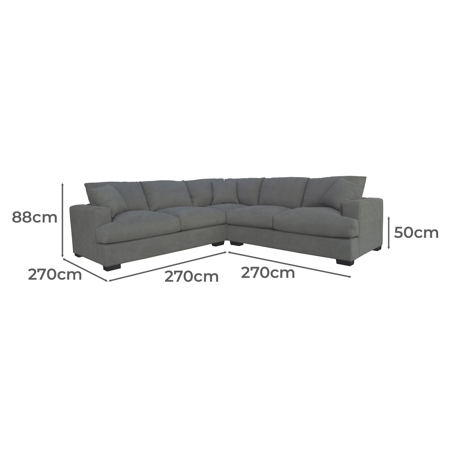 Avery 4 Seater Modular Sofa