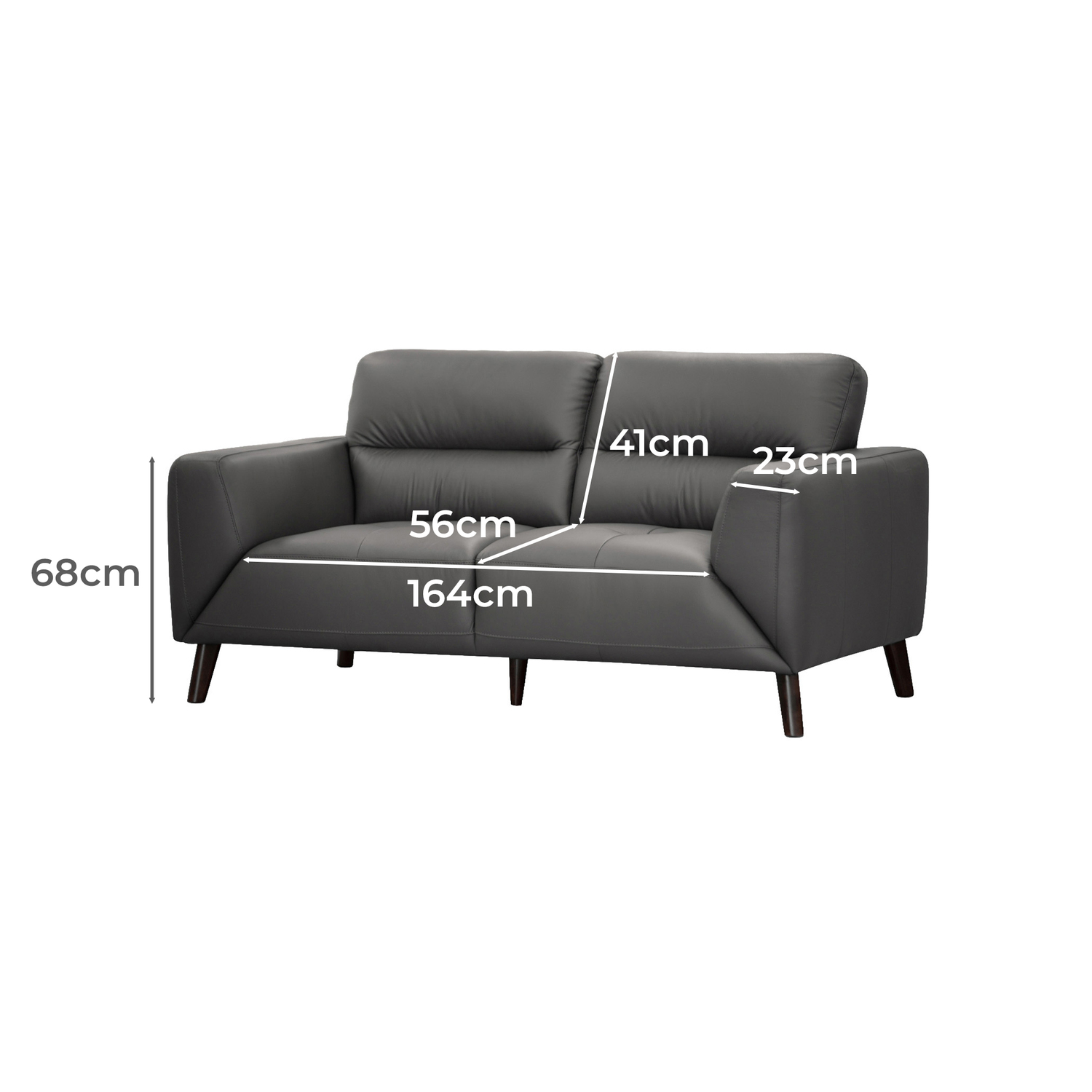 Colton 3 Seater Leather Sofa