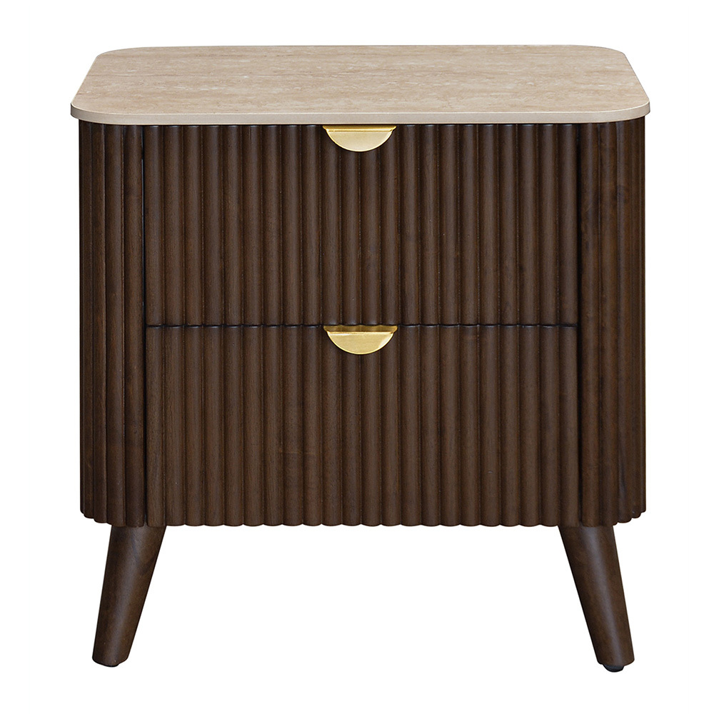 Meredith 2 Drawer Bedside Table