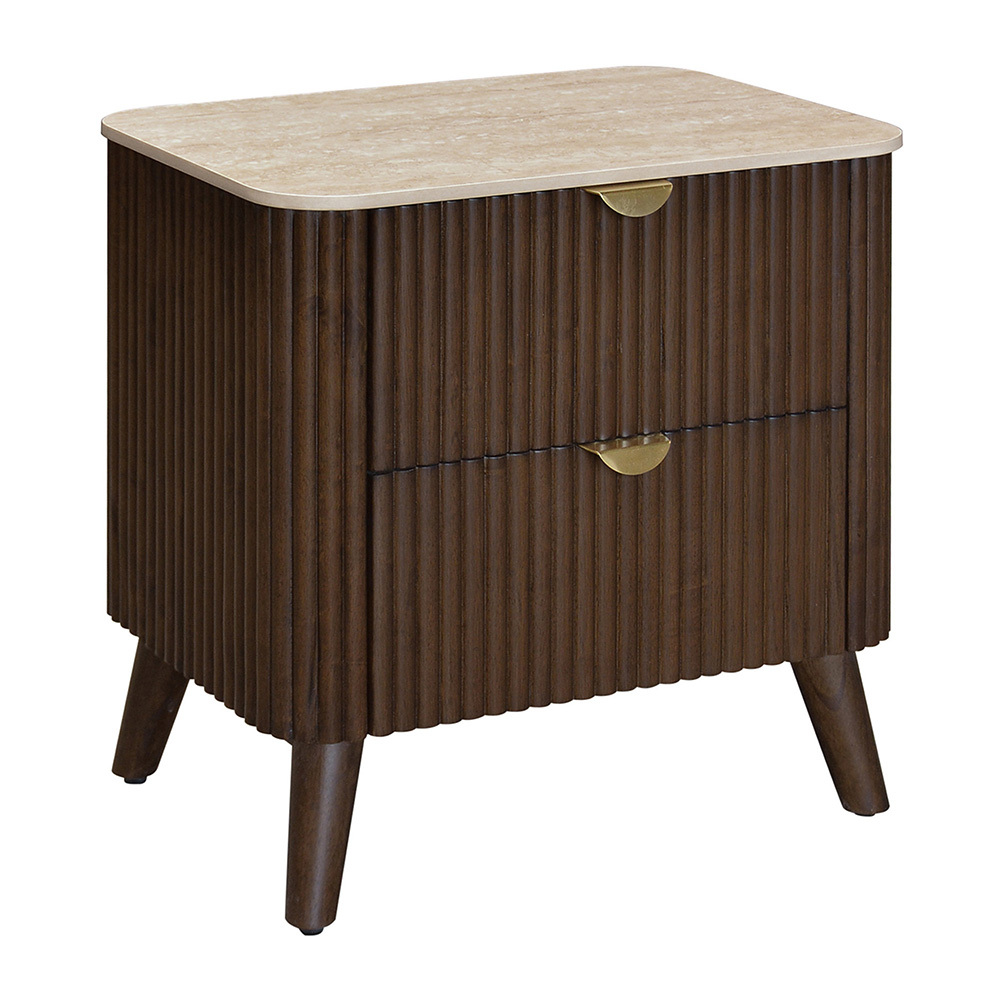 Meredith 2 Drawer Bedside Table