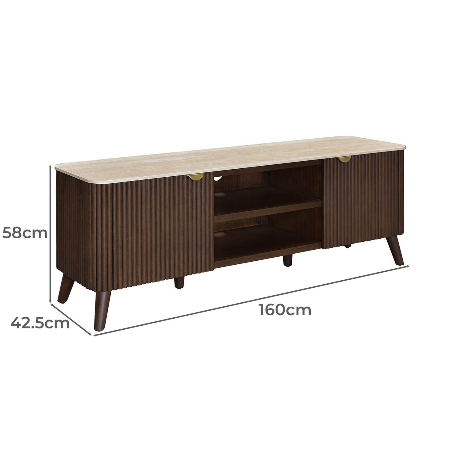 Meredith 2 Door Entertainment Unit