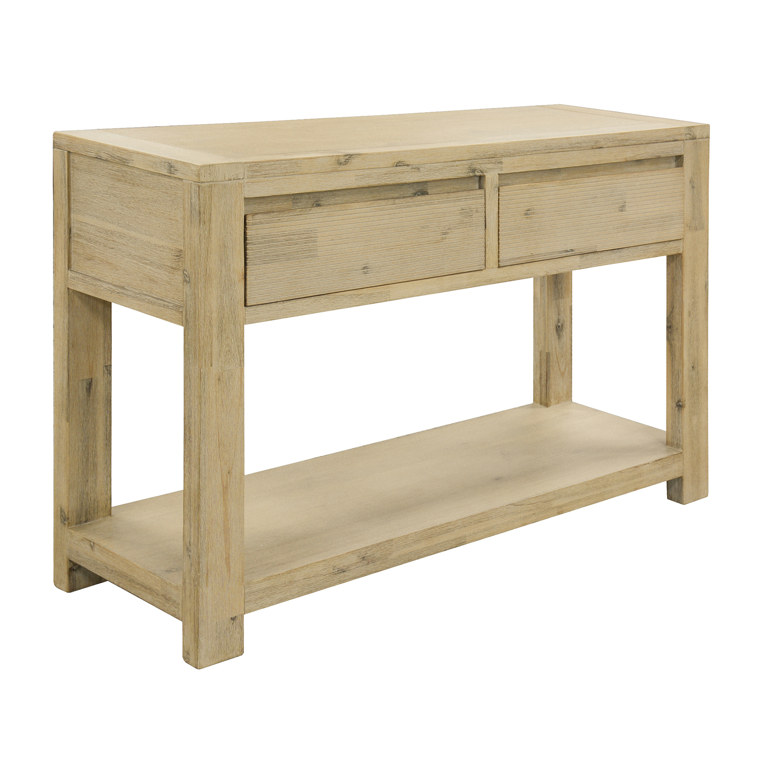 Aris Acacia Wood Console Table