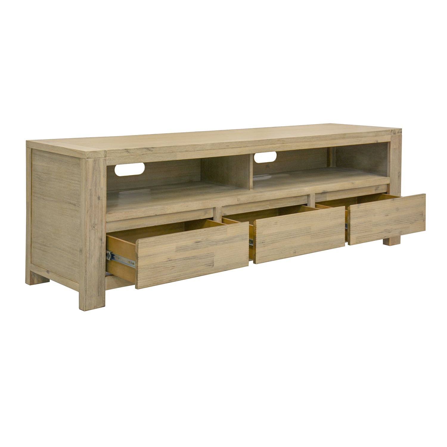 Aris Acacia Wood TV Unit