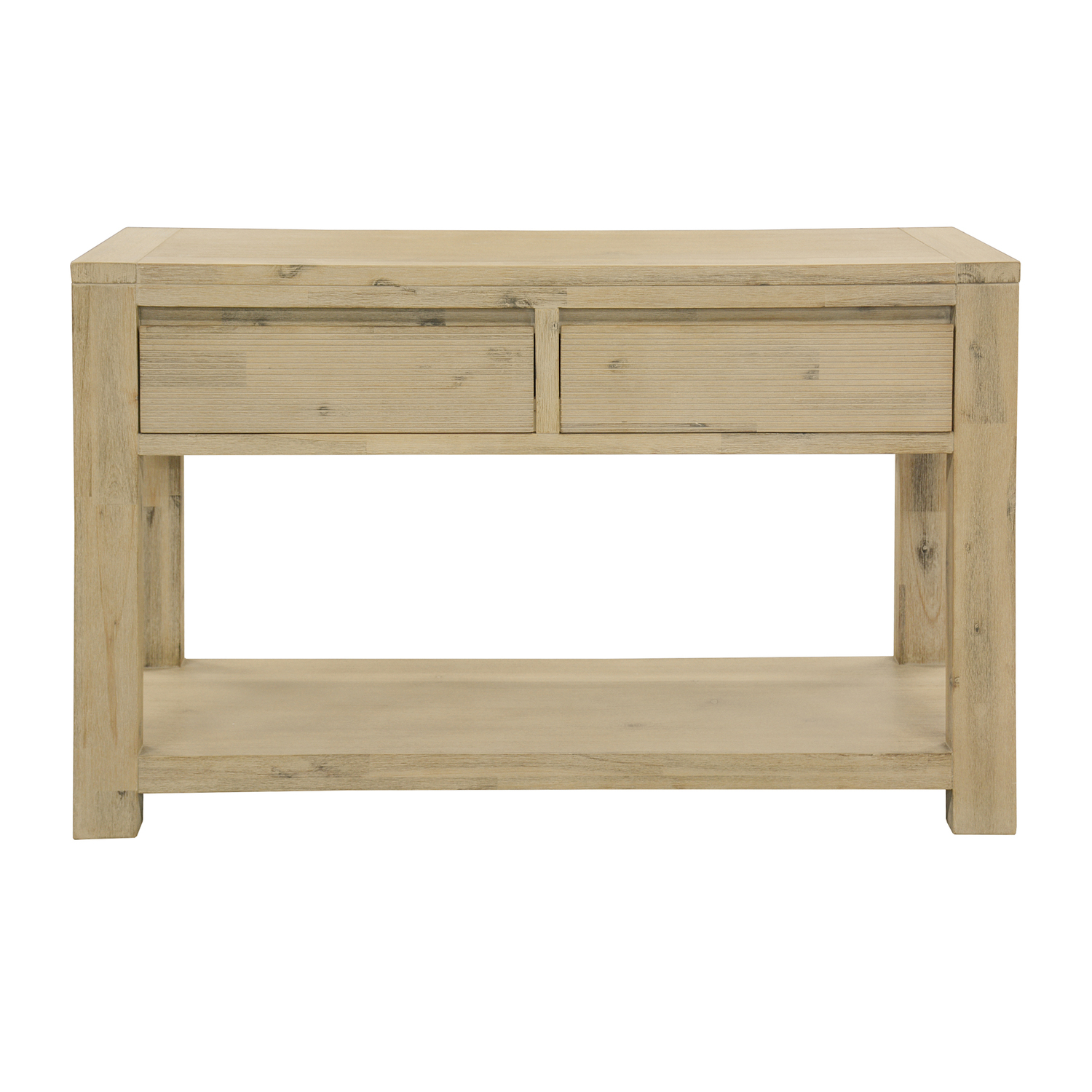 Aris Acacia Wood Console Table