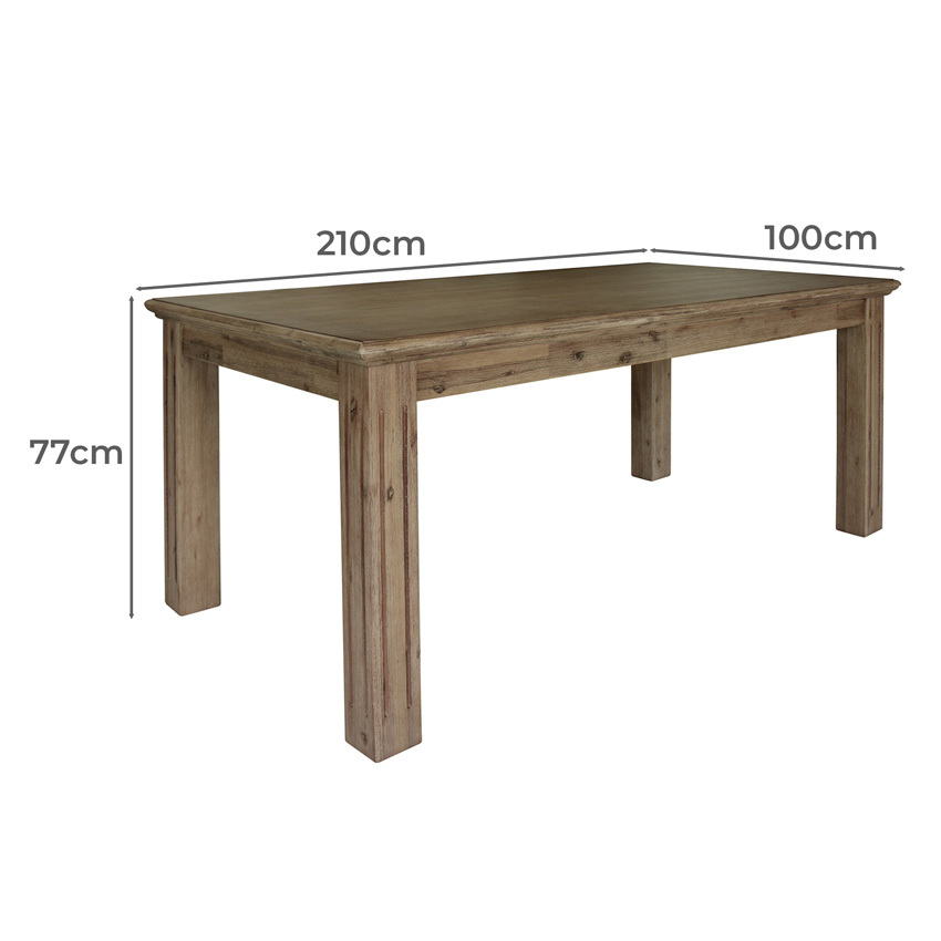 Elin Acacia Wood Dining Table
