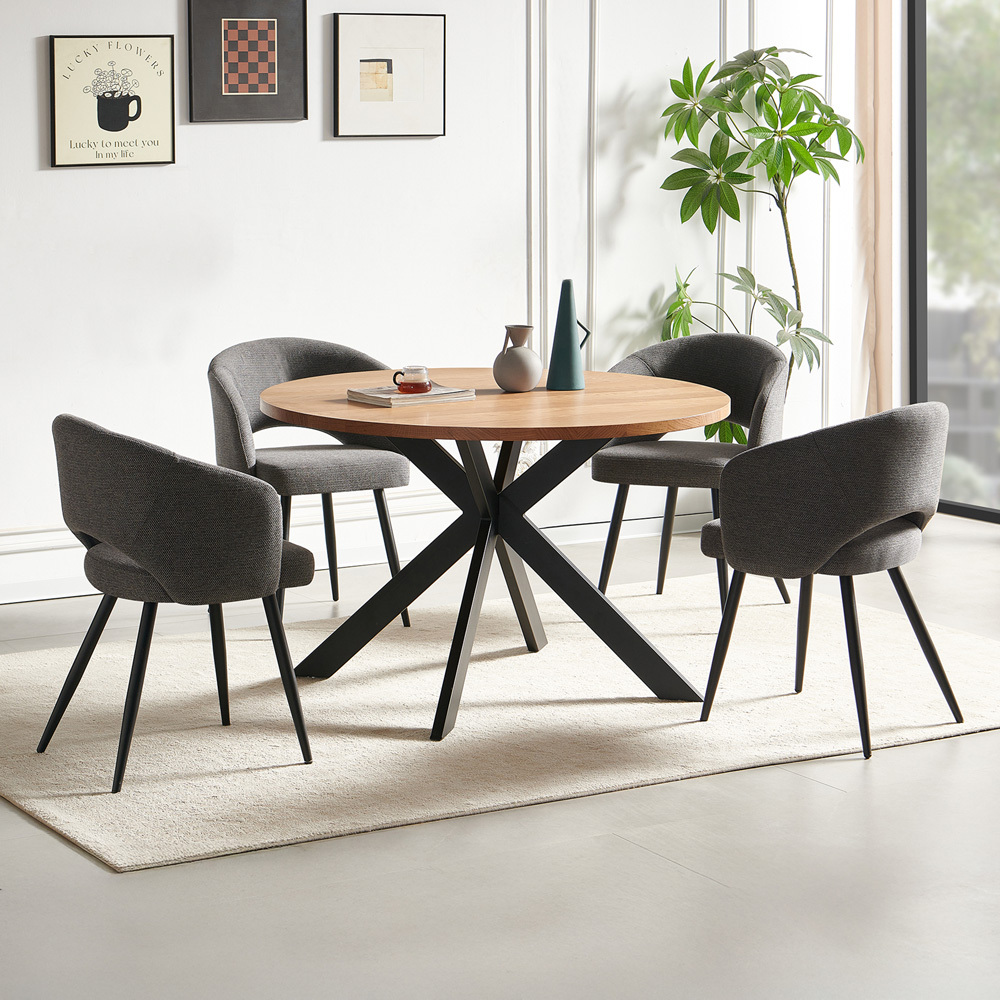 4 Seater Damien Dining Table & Chair Set