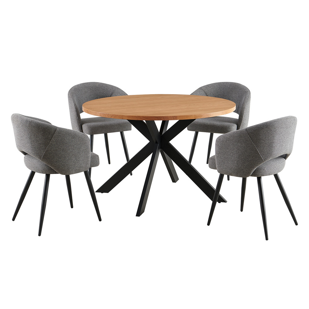 4 Seater Damien Dining Table & Chair Set