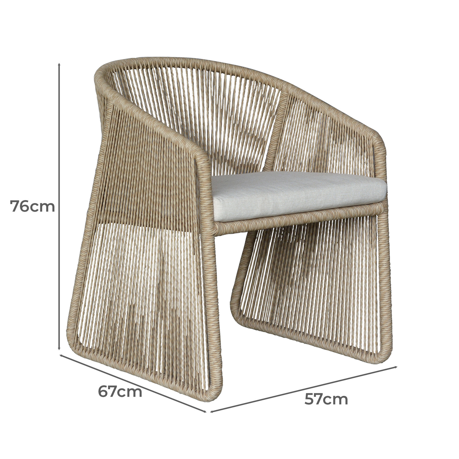Avery Outdoor Dining Chair