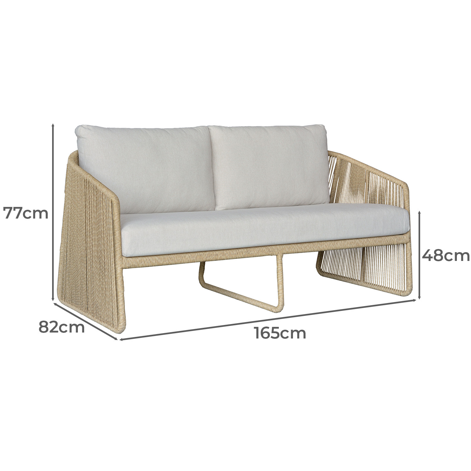 3 Seater Avery Outdoor Sofa