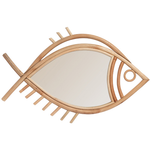 Doiy Extra Large Tan Rattan Wall Mirror Reviews Temple Doiy Extra Large Tan Rattan Wall