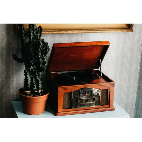 Crosley Paprika Lancaster Turntable with Bluetooth Temple & Webster