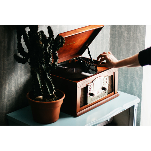 Crosley Paprika Lancaster Bluetooth Turntable Temple & Webster