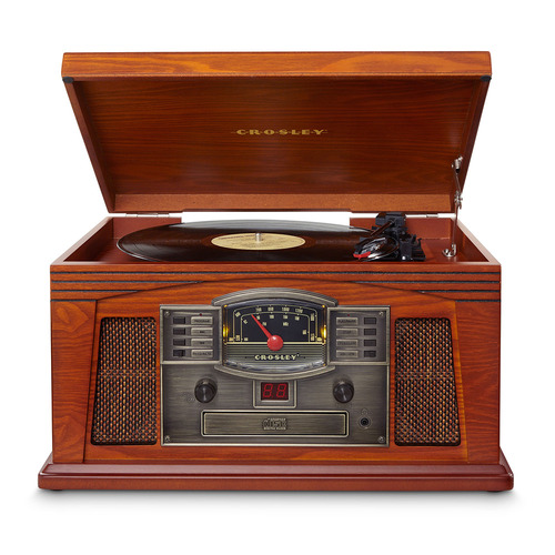 Paprika Lancaster Turntable with Bluetooth