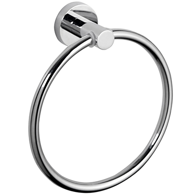 Loui Zinc Alloy & Steel Towel Ring