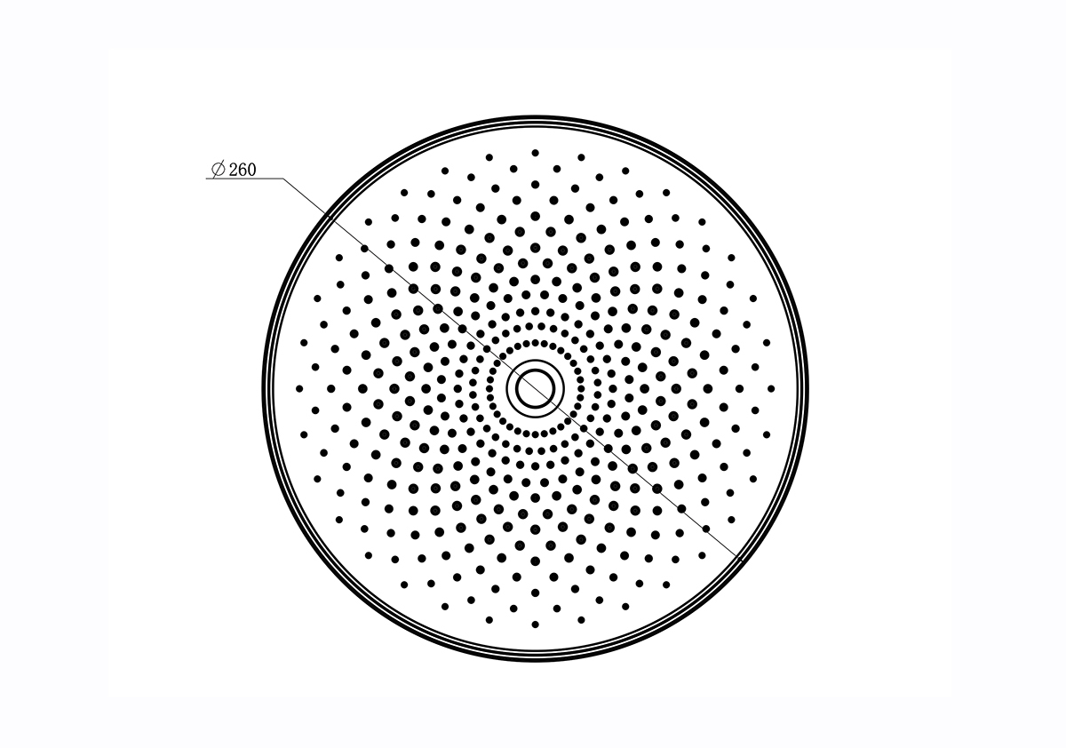 The Gabe Shower Head