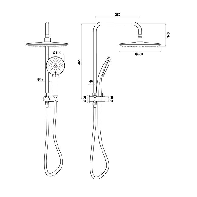 Loui-Short-Twin-Shower