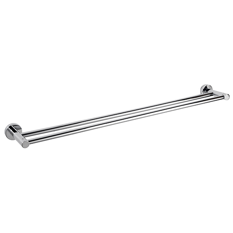 Double Bar Loui Zinc Alloy & Steel Towel Rail