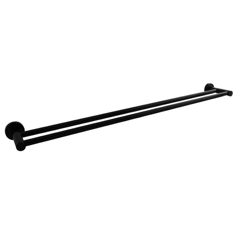 Double Bar Loui Zinc Alloy & Steel Towel Rail