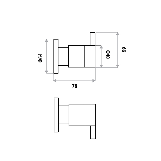 2 Piece Liberty Wall Top Assembly