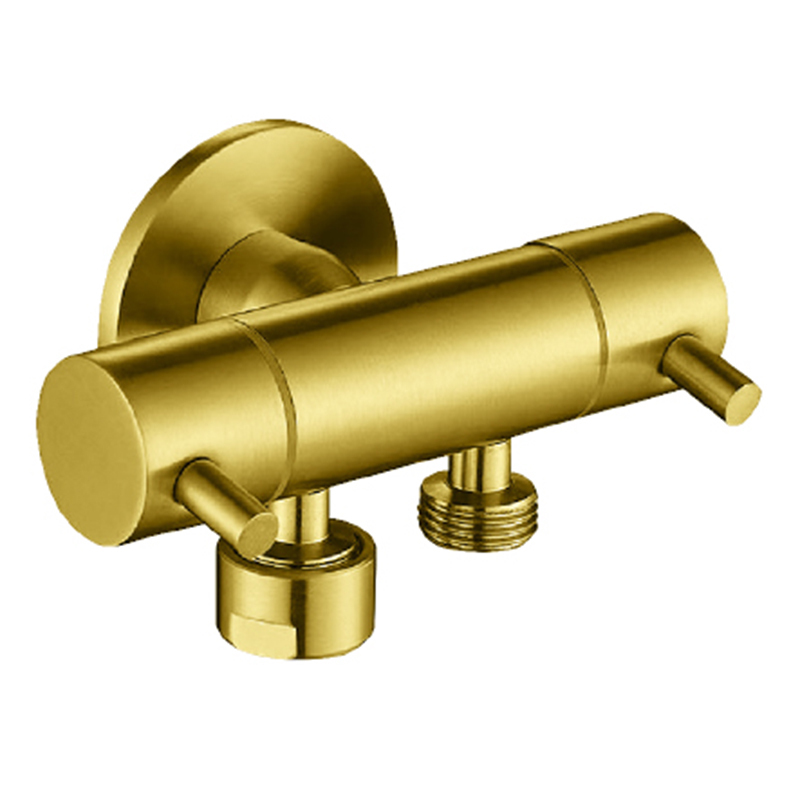 Brass Dual Control Mini-Cistern T-Adapter